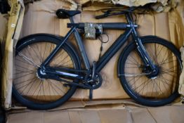 A pre-owned Vanmoof S2 electric bike (NOTE: Item has not been assembled and may be incomplete.