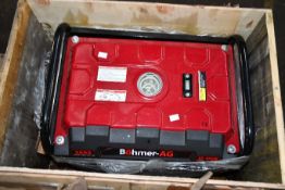 An AG Bohmer 6500W Model Series Industrial Generator.