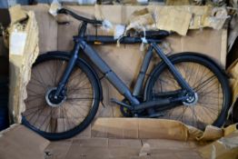 A pre-owned Vanmoof S3 electric bike (NOTE: Item has not been assembled and may be incomplete.