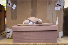 Eight as new Carvela Lune slip-on sandals in tan, RRP £49.00 (Sizes: 1x EU 36, 1x EU 37, 2x EU 38,