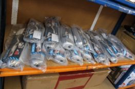 Thirteen various as new DEP motorcycle exhaust silencers to include DEPK2905, DEPG2204 and DEPH2202.