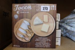 Ten as new Jocca Wooden Cheese Board Sets.