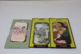 Thirteen Ted Baker phone cases for various models to include iPhone XR, 11 and 13 and Samsung S21