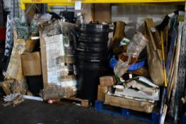 A large quantity of miscellaneous garden and pet related items.