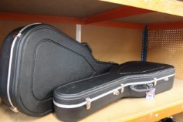 Two Hiscox OM Acoustic Guitar Cases.
