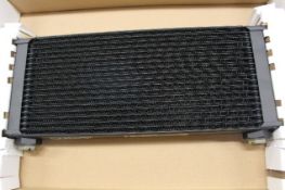 A boxed as new Setrab Pro Line 919 Series oil cooler (REF: 919M22L).