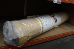 A Dormeo Options Hybrid mattress (Probably king, packaging split and has some markings, viewing