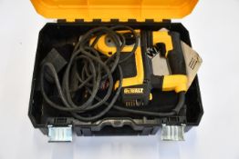 A pre-owned Dewalt Electric Combination Hammer (REF: D25417KT-GB, EAN: 5035048700419).