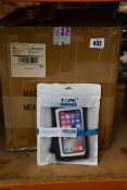 A quantity of as new TOPK waterproof phone pouches.