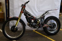 A 2019 Vertigo Vertical 250R competition spec trials bike, registered with DVLA, registration