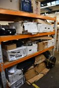 A large quantity of auto parts and related (Mainly wheels).