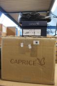 Ten as new Caprice 24651 Black Nappa Velcro Shoes (Sizes: 1x UK 4, 2x UK 5, 3x UK 6, 2x UK 6 1/2, 1x