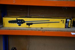 A boxed as new DeWalt XR Flex Volt Split Boom System-Pole Saw Attachment (REF: DCMASPS5N).