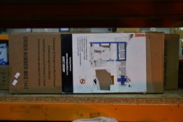 Two as new Racking Solutions 5-Tier Shelving Units (1500mmH x 750mmW x 300mmD).