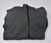 A Lululemon grey Scuba full zip hoodie (Size 6).