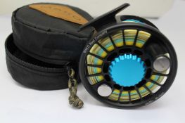 A Pre-owned Mako Model 9600 inshore fly fishing reel in Blue/Matte Black (SP-9600).