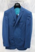 An as new Ozwald Boateng 2-Piece Suit in Blue (Size EU 44).