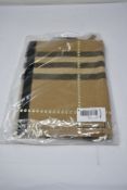 An as new Burberry sequined check cashmere scarf (Article 8050535 - RRP £484).