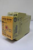 An as new Pilz PNOZ XV3 30/24DC Safety Relay.