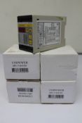 Four boxed as new Unipower HPL110/415V Motor Load Monitors (Version 4).