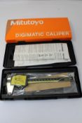 An as new Mitutoyo Digital Calliper (REF: 500-181-30, EAN: 4946368667720).