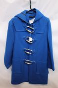 A Mathew Miller untitled mixed media wool coat (Size unknown).