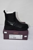 A pair of Carvela calm synthetic ankle boots (Size 40).