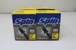 Four boxed as new Spin Tools Swaging Spin Set S4000 For HVAC, Set Includes 1/4