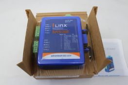 A boxed as new iLINX RS-422/485 Repeater with triple isolation (Model: 4850PDRI).