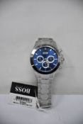 A man's as new Hugo Boss Ikon Chronograph Watch 1512963 (No Box).