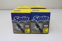 Four boxed as new Spin Tools Swaging Spin Set S4000 For HVAC, Set Includes 1/4