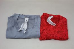 Two Lululemon Swiftly Tech short sleeve 2.0 Tee (Sizes 1 x 0, 1 x 6) and one Lululemon Swiftly
