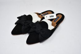 A pair of as new Margaux The Mule in black suede (EU 43 - No box).