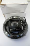 Two boxed as new Capital Vision CCV087-02 120 Degree DC12V PAL Vehicle Cameras and 20M Cable (
