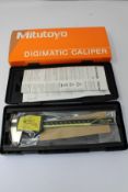An as new Mitutoyo Digital Calliper (REF: 500-181-30, EAN: 4946368667720).