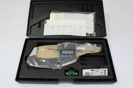 An as new Mitutoyo Digital Micrometer, IP 65 (REF: 293-331-30, EAN: 4946368672991).