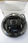 Two boxed as new Capital Vision CCV087-02 120 Degree DC12V PAL Vehicle Cameras and 20M Cable (