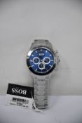 A man's as new Hugo Boss Ikon Chronograph Watch 1512963 (No Box).