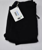 Two pairs of women's as new J Brand Dellah High Rise Leggings in black (27 & 28) and a pair of