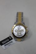 A man's as new Hugo Boss Ikon Chronograph Quartz Watch 1512960 (No Case).
