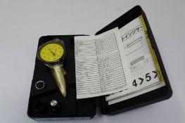 An as new Mitutoyo Horizontal Type Dial Test Indicator (REF: 513-425-10E, EAN: 4946368676296).