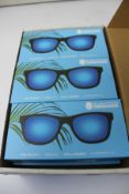 Six boxed as new Babiators Polarised Navigator Sunglasses - The Scout (Ages 6+).