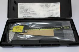 An as new Mitutoyo Digital ABS AOS Calliper (REF: 500-172-30, EAN: 4946368668055).