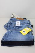 Four as new Levi's 511 Slim Jeans (Sizes 2x 34x34 and 2x 33x32).