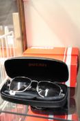 Two pairs of Ducati palladium brown pilot sunglasses (DA7024) (901 57 17-145).