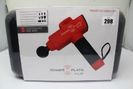 A boxed as new Power Plate Pulse Handheld Vibration Massager.