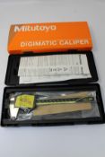 An as new Mitutoyo Digital Calliper (REF: 500-181-30, EAN: 4946368667720).