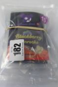 Ten as new Anesia Cannabis Seeds Packs to include: 5x Future #1 10-Seed Packs and 5x Blackberry