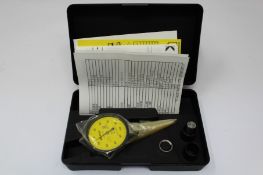 An as new Mitutoyo Horizontal Type Dial Test Indicator (REF: 513-405-10E, EAN: 4946368676104).