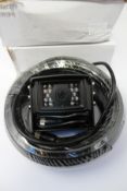 Two boxed as new Capital Vision CCV087-02 120 Degree DC12V PAL Vehicle Cameras and 20M Cable (